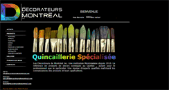 Desktop Screenshot of decorateursdemontreal.com